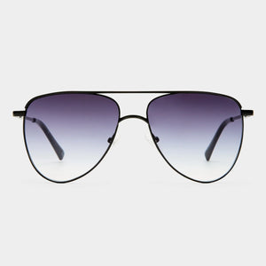 Le Specs Duke Matte Black Unisex Aviator