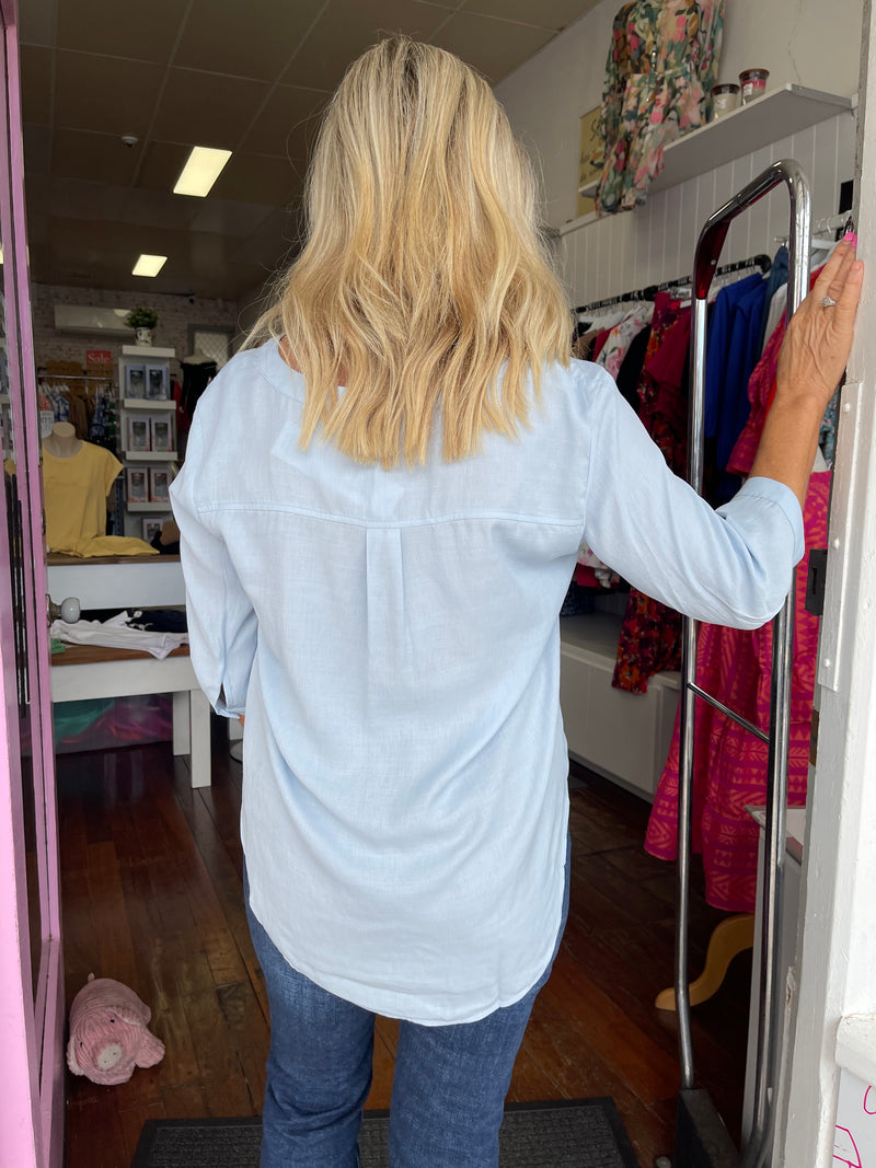 Banks Blue Top