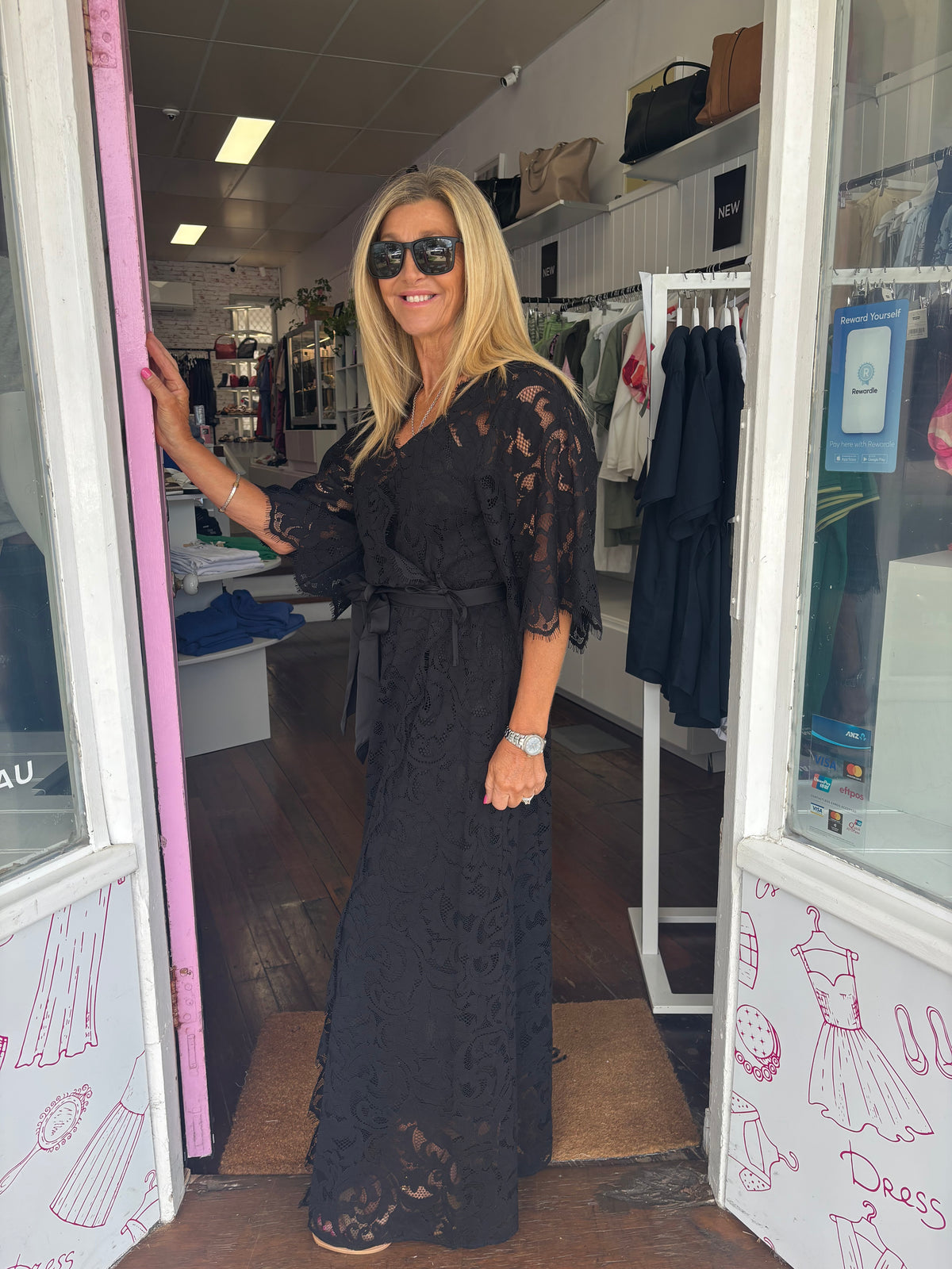 The Bahama Black Dress