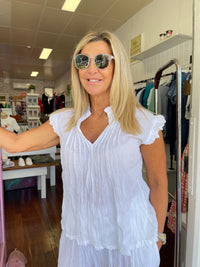 Natalie White Top
