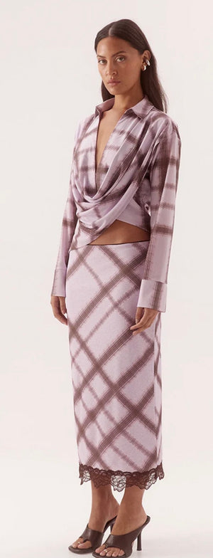 Ashti Shirt Plaid Sovere