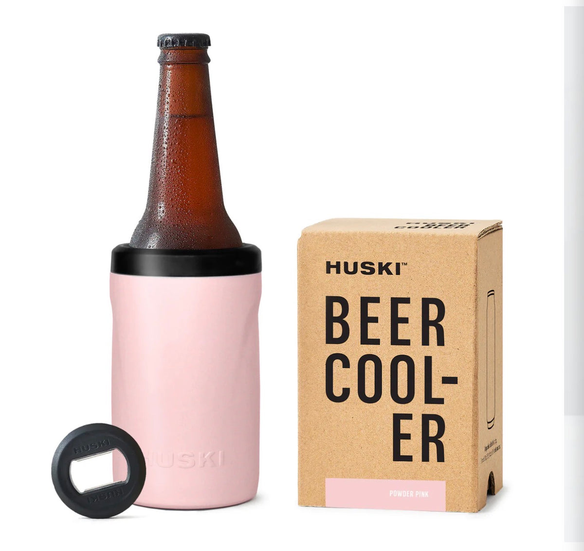 Huski Beer Cooler Powder Pink
