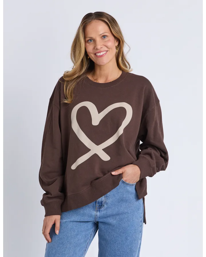Elm Elin Crew Chocolate