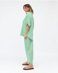 Candy Stripe Green Pant