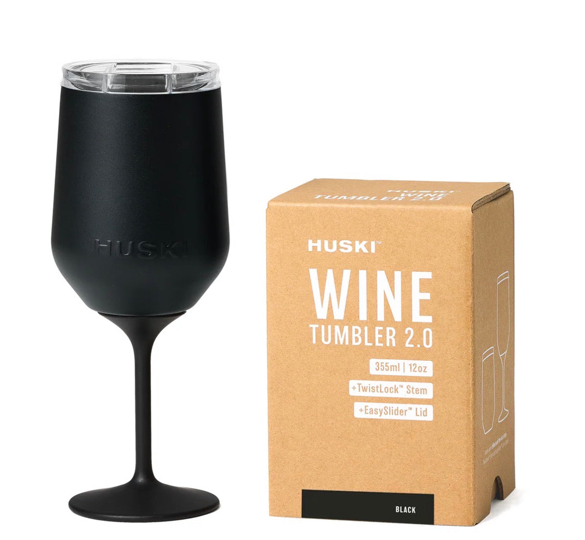 Huski Wine Tumbler 2.0 Black