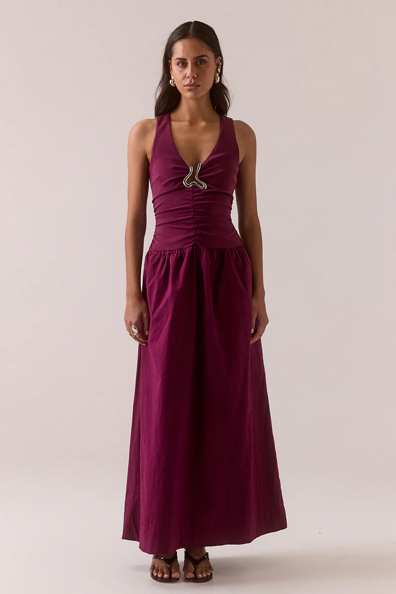 Sovere Hari Dress Plum