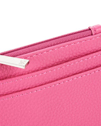 Hunter Pink Card Wallet
