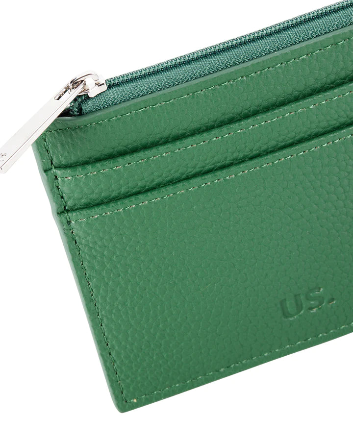 Hunter Green Card Wallet