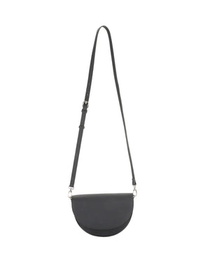 Layla Black Half Moon Bag