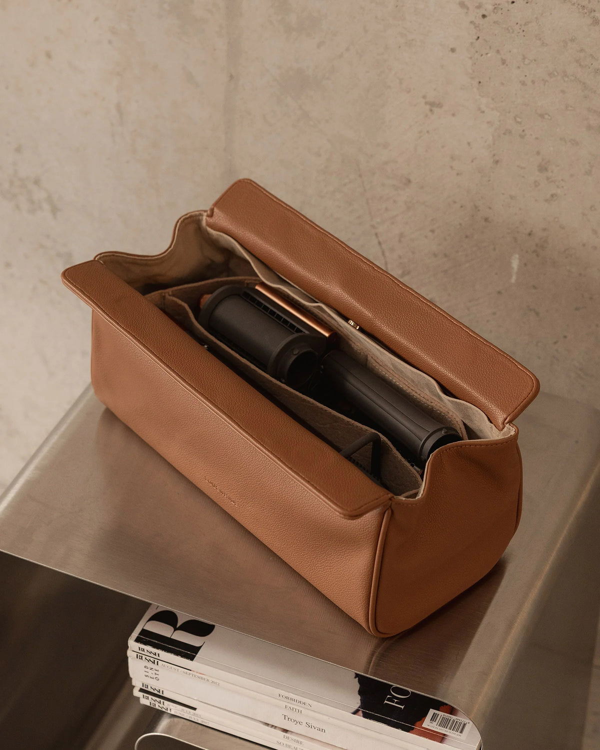 Louenhide Margot Hair Tool Travel Case Toffee
