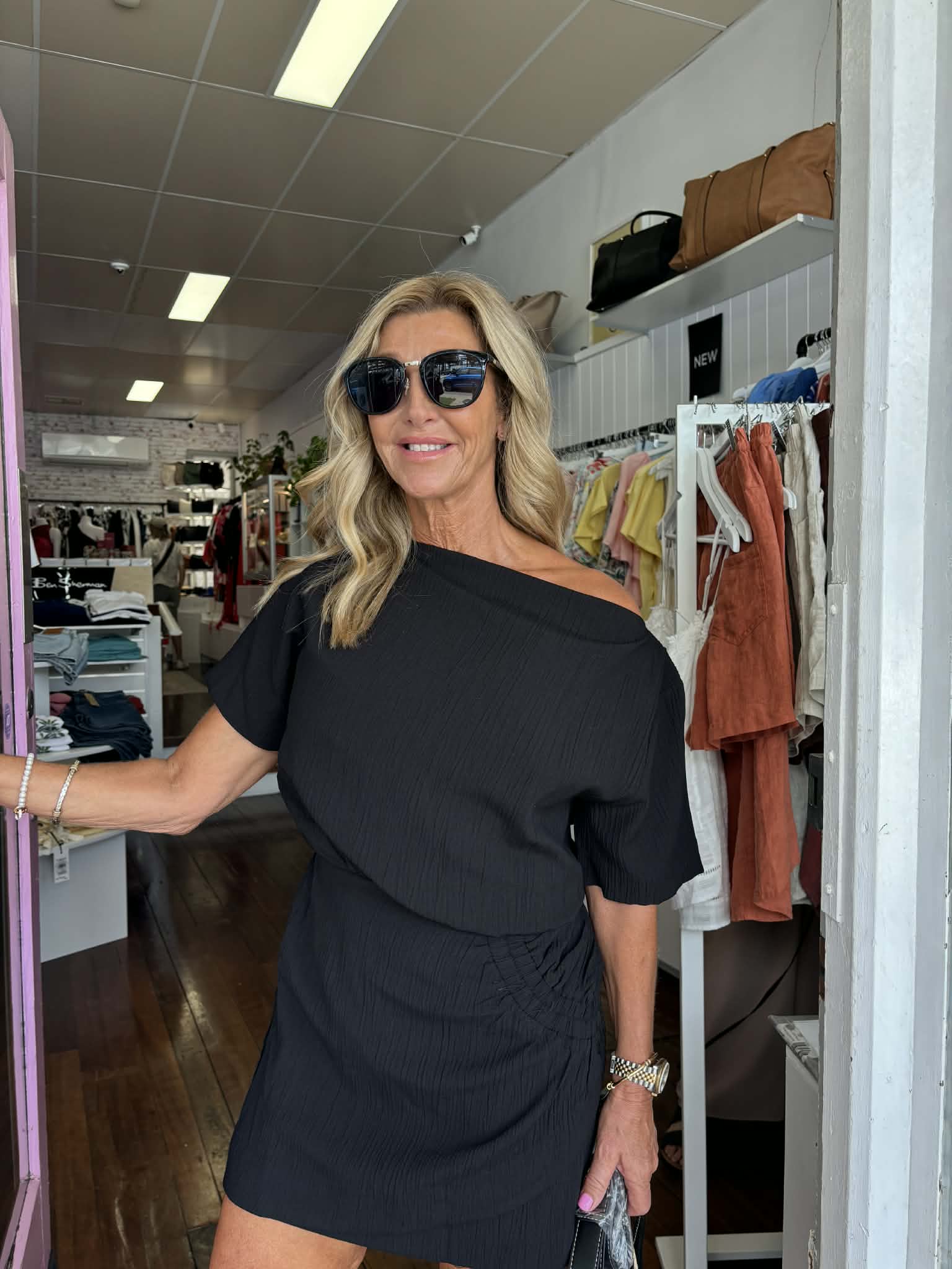 Sovere Aine Black Mini Dress – Love to Be