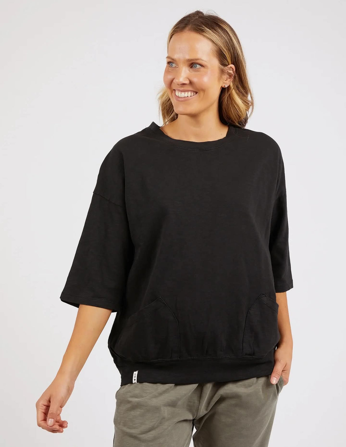 Elm Mazie Sweat Black