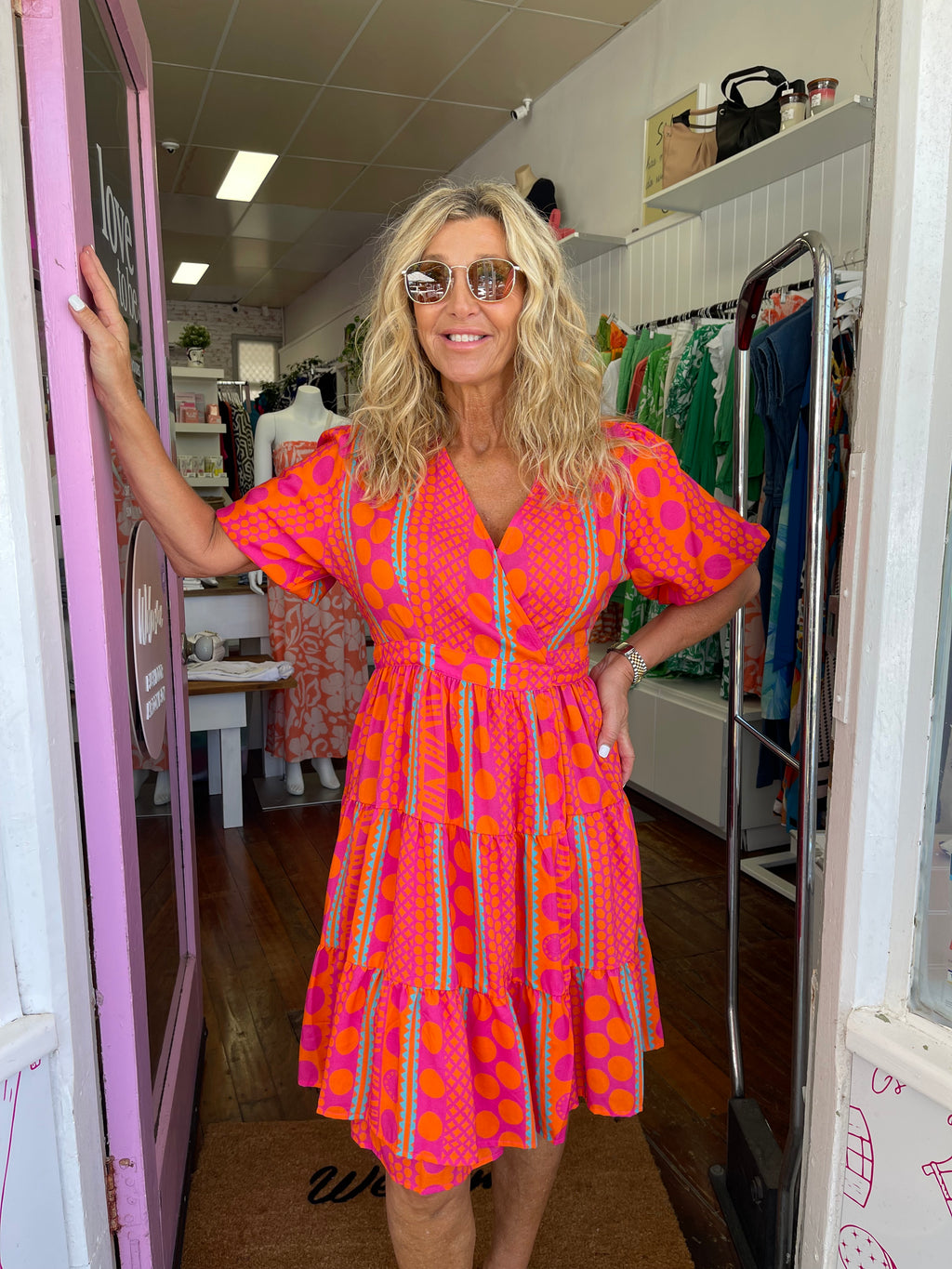 Mexicali Polka Dress