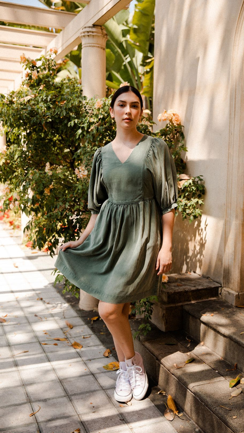 Bliss Clover Washed Dress