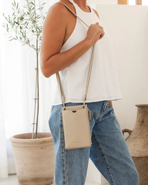 Louenhide Suki Phone Bag Almond