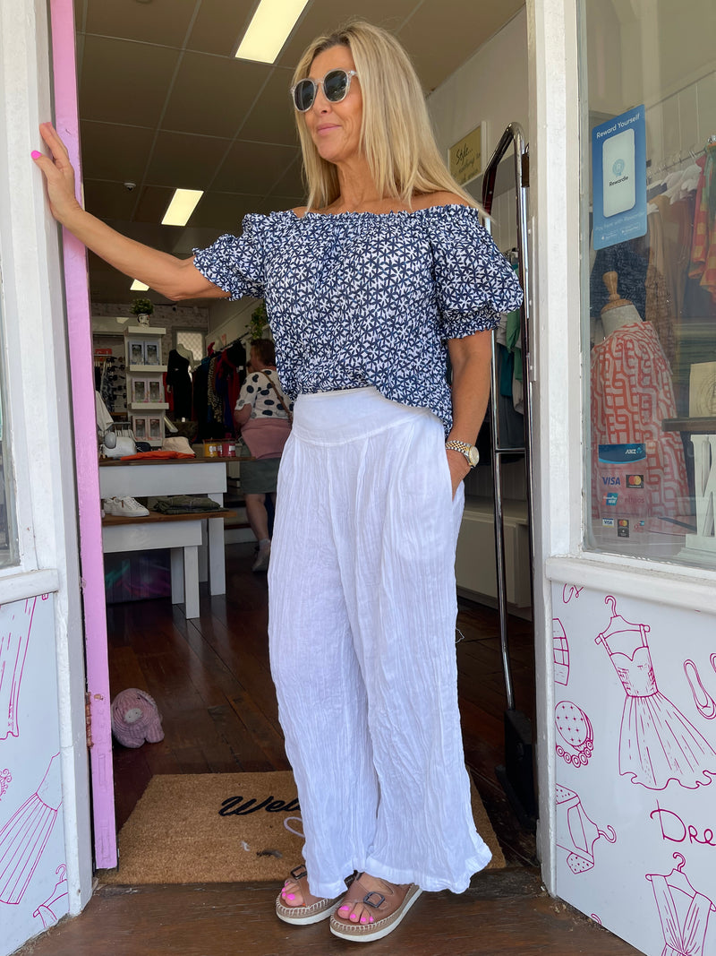 Nora Starfish Ink Top