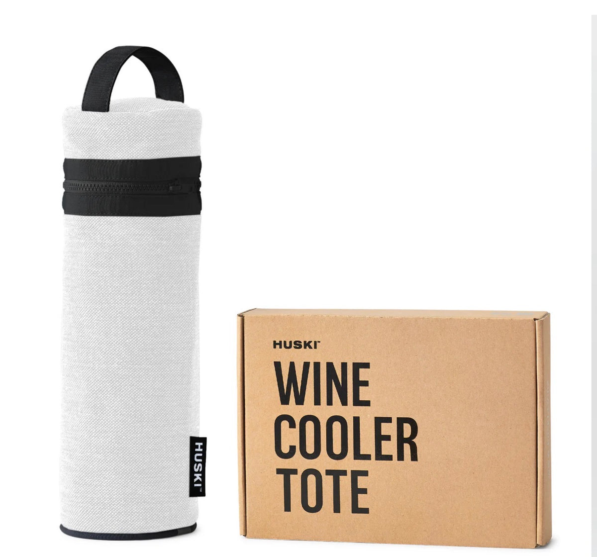 Huski Wine Cooler Tote White
