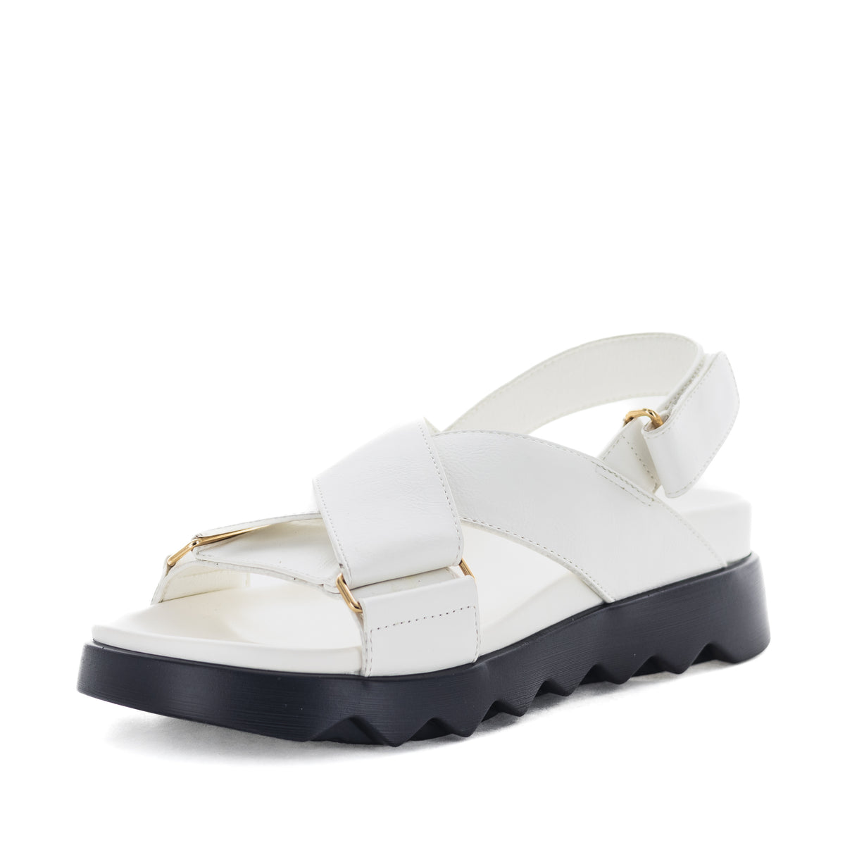 Sondra White Sandal