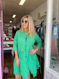 Nia Emerald Dress