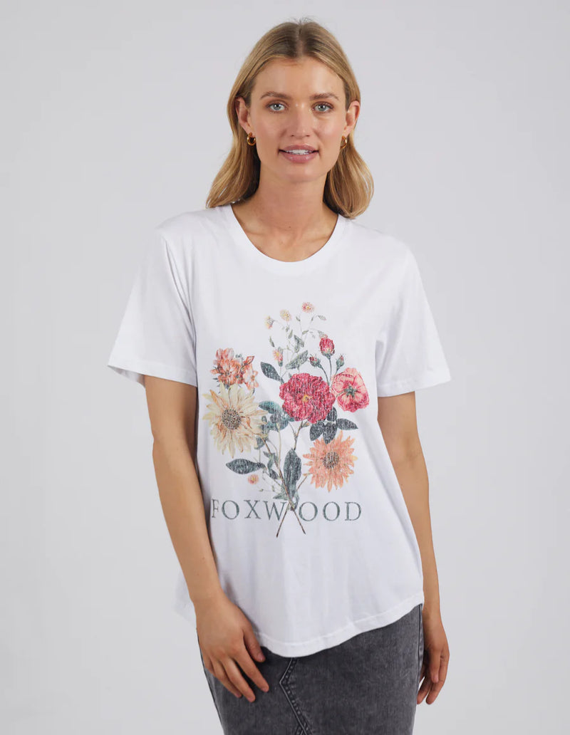 Bouquet Tee White