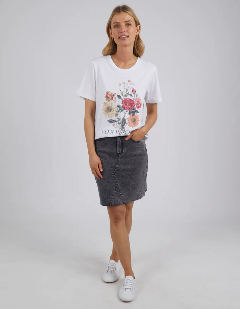 Bouquet Tee White