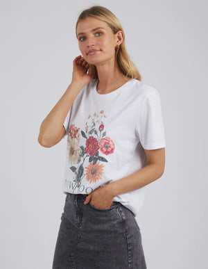 Bouquet Tee White