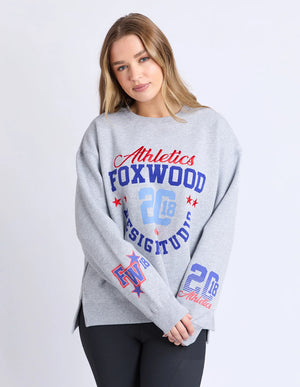 Foxwood Athletics Crew Grey Marle