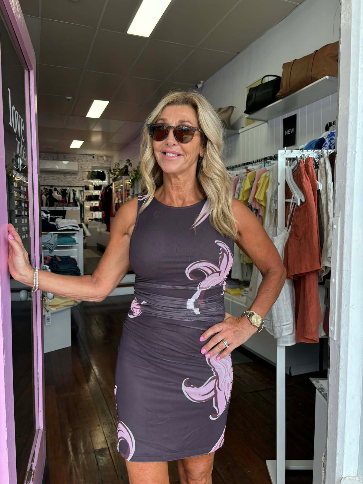 Rossi Mini Dress Fluer