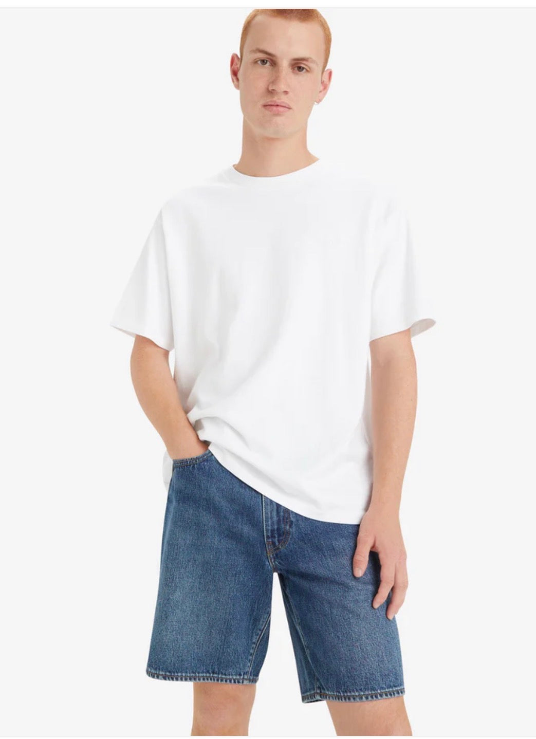 Mens Levis Vintage White Tee