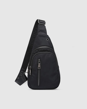 Louenhide Boyd Nylon Sling Bag Black