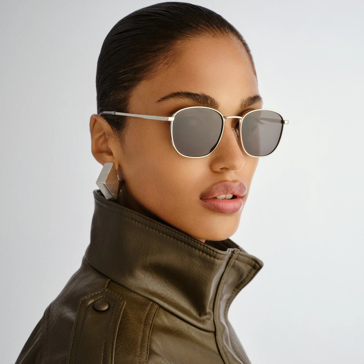 Le Specs Neptune Deux Silver Polarized