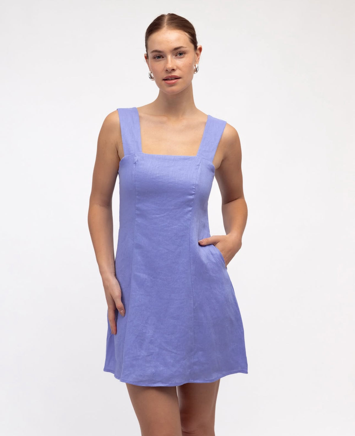 Halley Periwinkle Dress