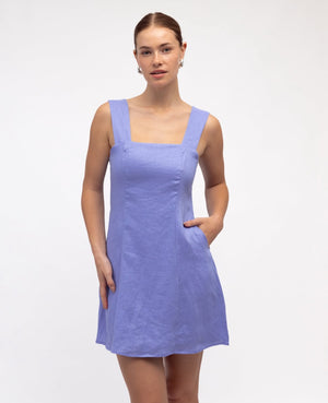 Halley Periwinkle Dress