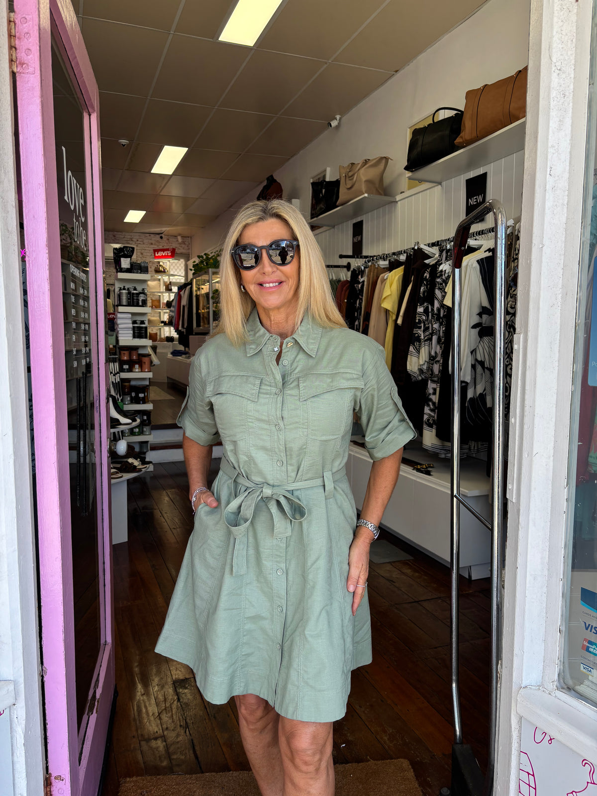 Kadie Khaki Dress