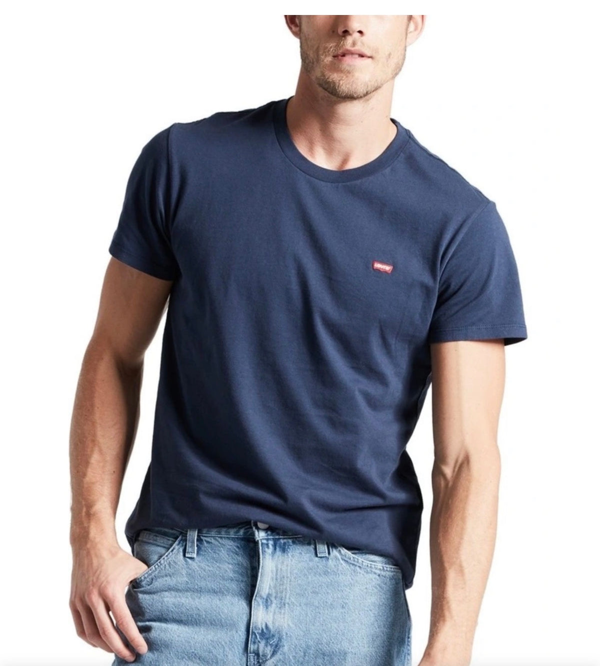 The House Mark Tee Navy