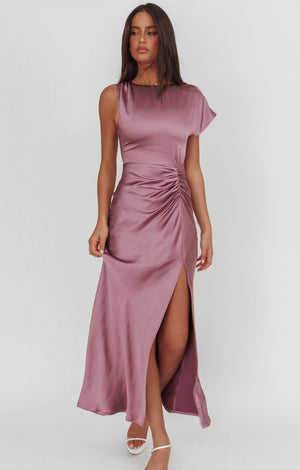 Claudia Grape Maxi Dress