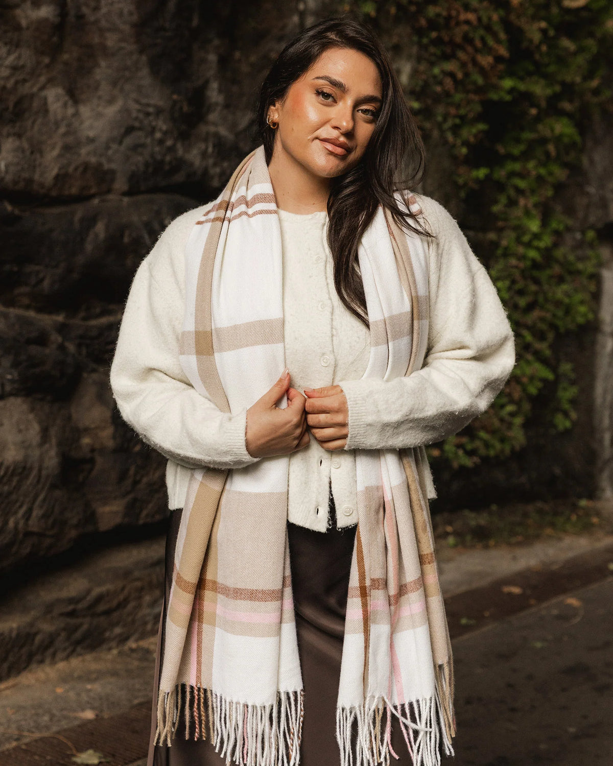 Louenhide Chester Scarf Blush