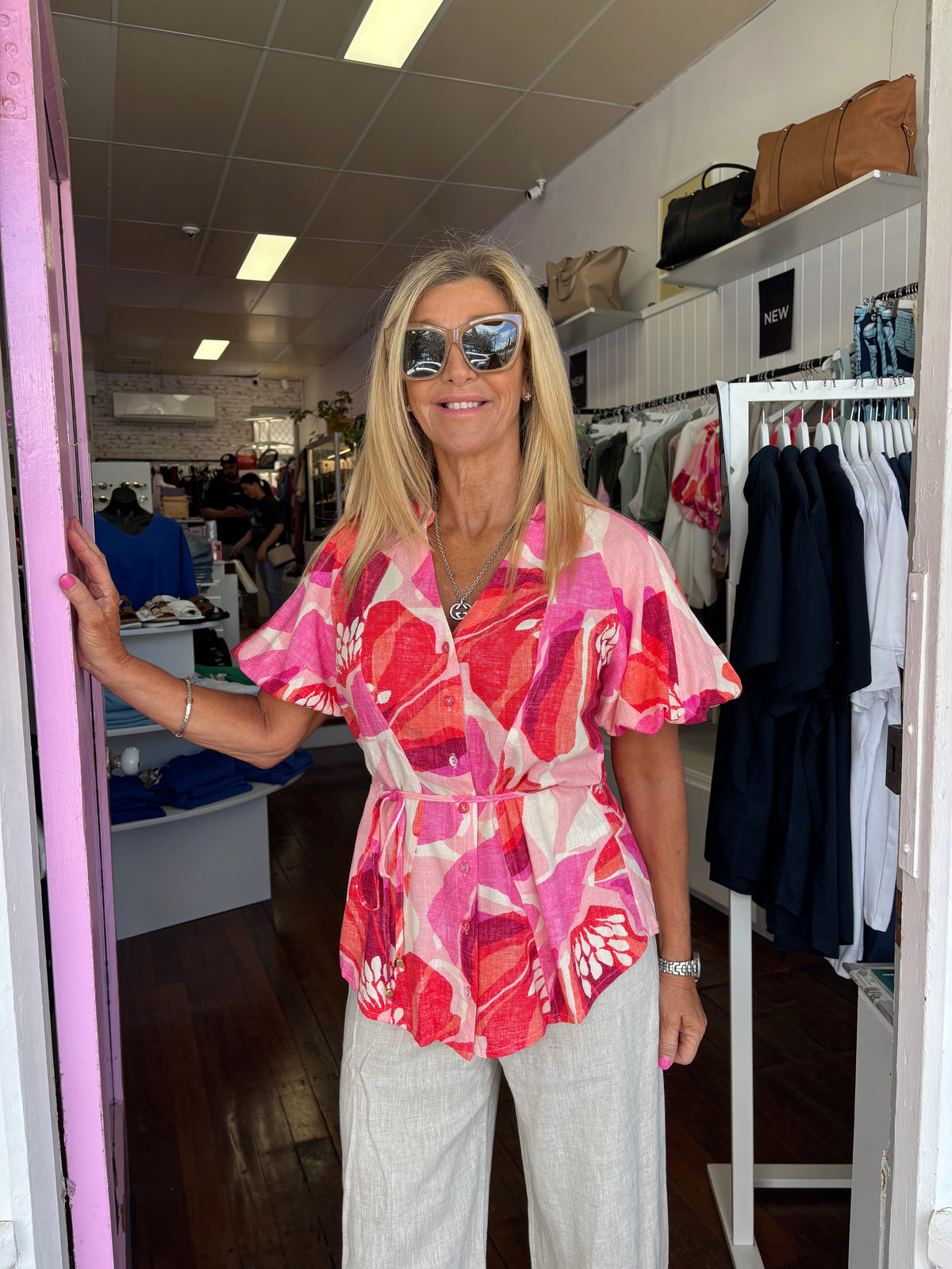 Rosalie Button Down Top