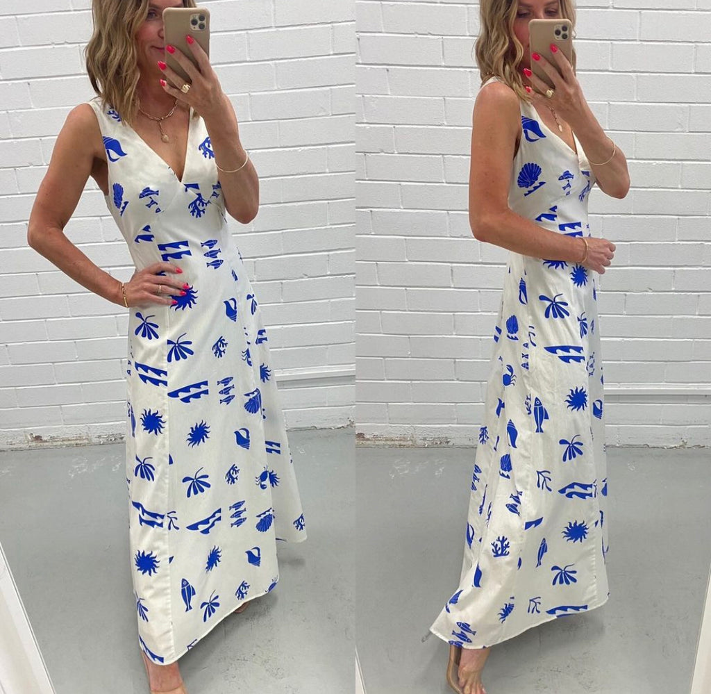 Coastal Midi Dress