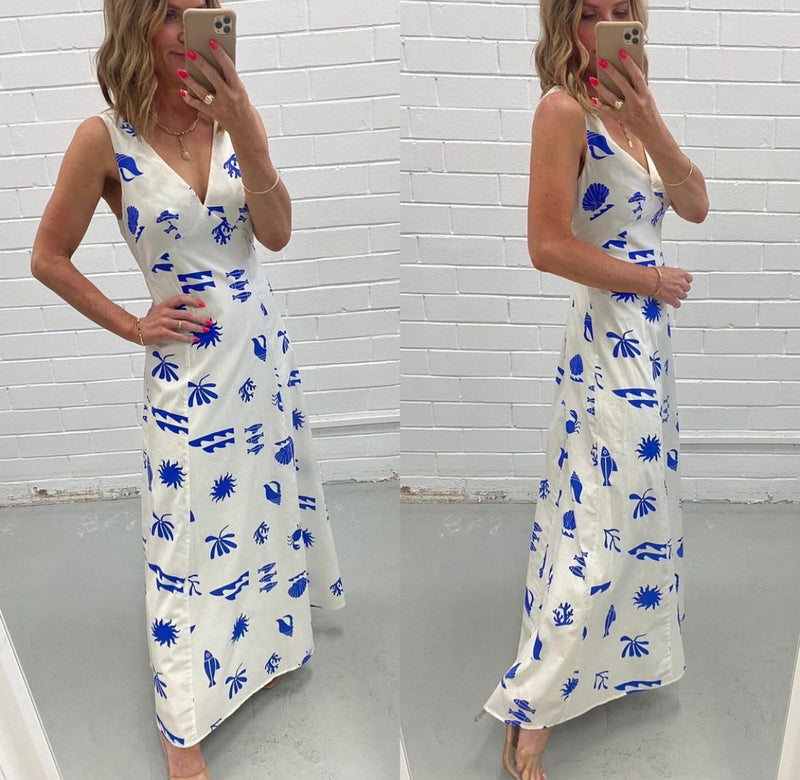 Coastal Midi Dress