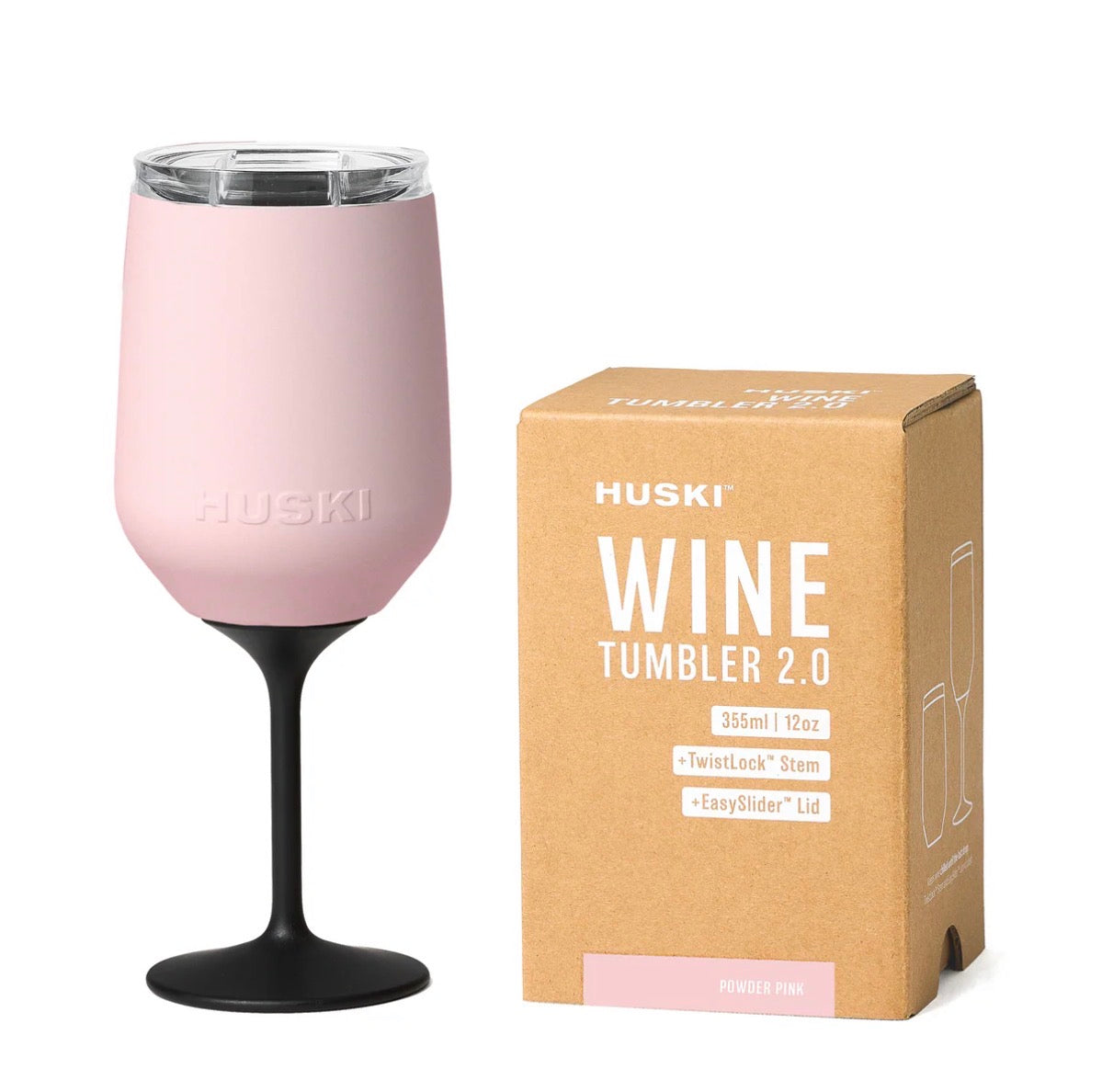 Huski Wine Tumbler 2.0 Powder Pink