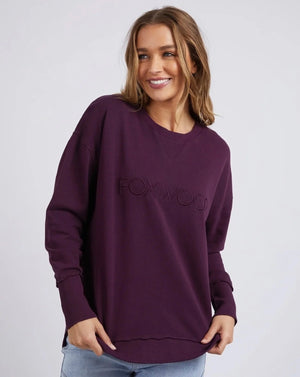 Simplifed Crew Plum