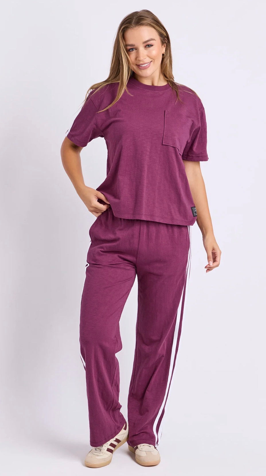 Power Tee Plum