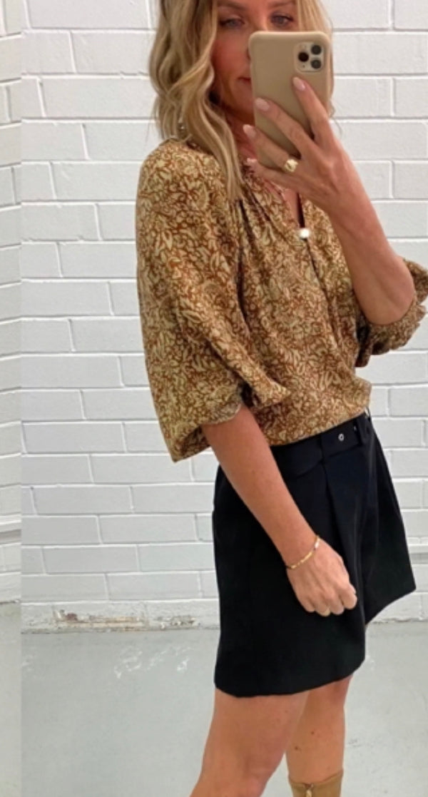 Black Dress Short beltedi