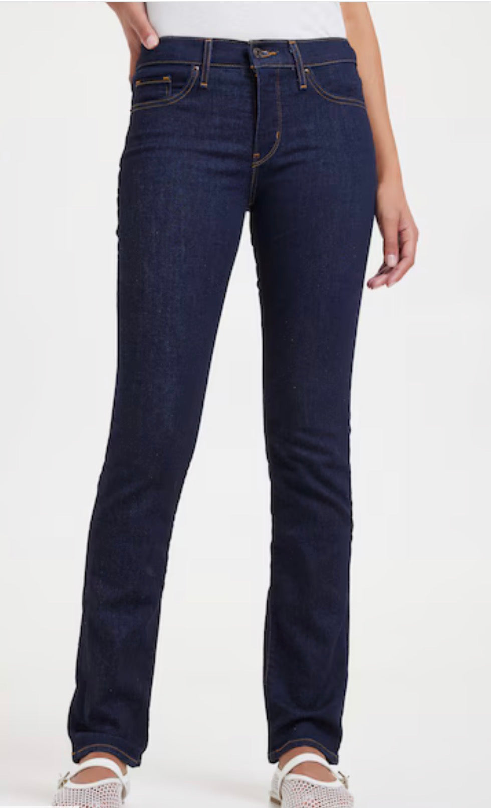 Levi Rinse Blue Levis 314 Shaping Straight Blue Wave Rinse 32 length – Love to Be...