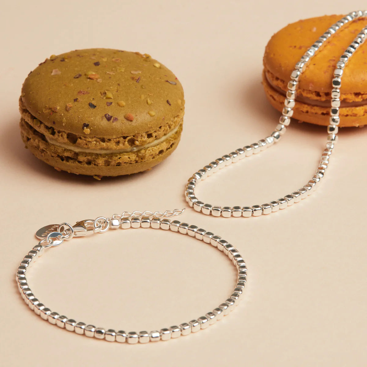 Quadrille Silver Bracelet