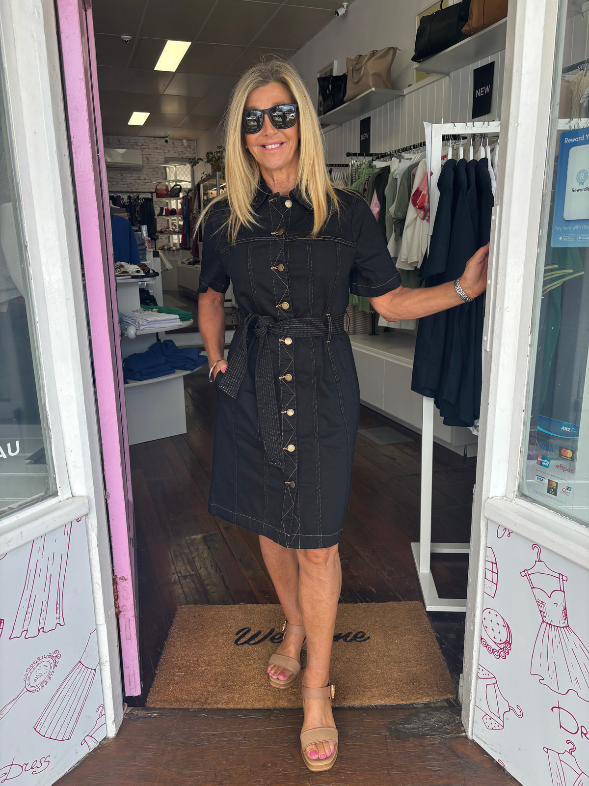 Riva Denim Dress