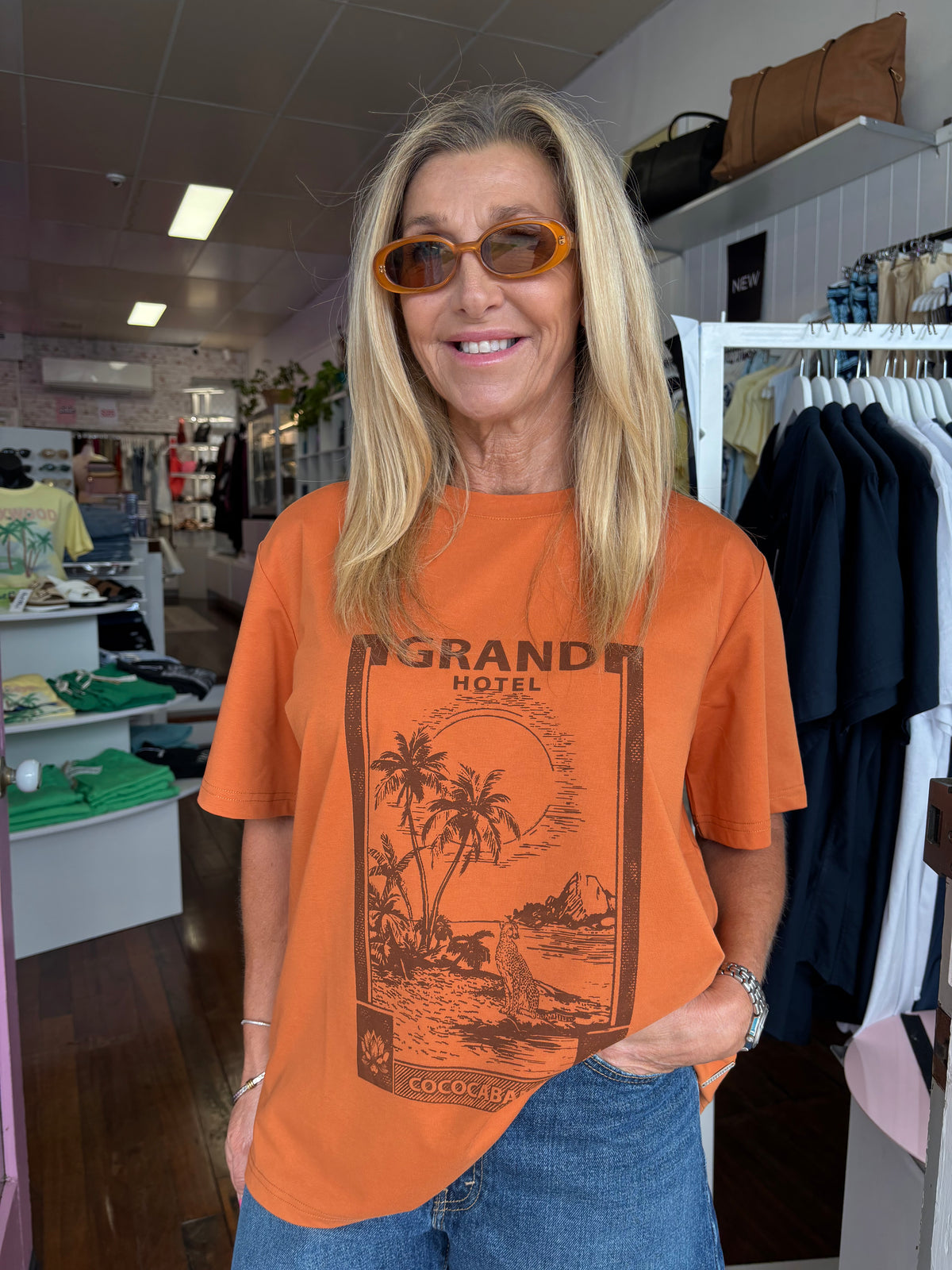 Grand Hotel Tobacco Tee
