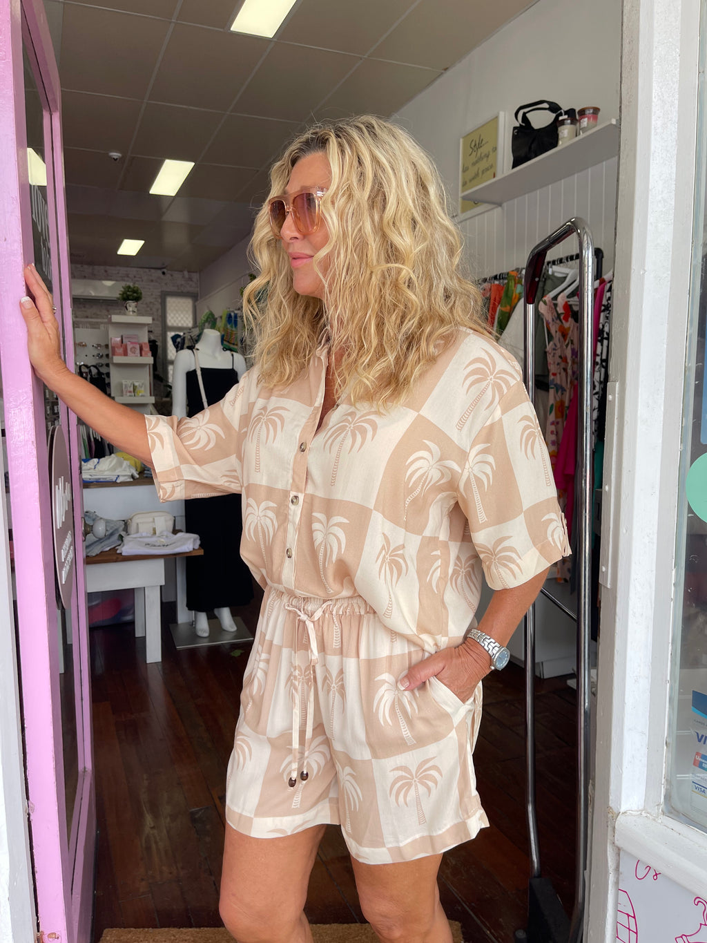 Palm Print Shirtm