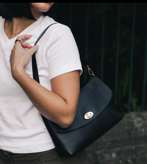 Nisha Shoulder Bag Black